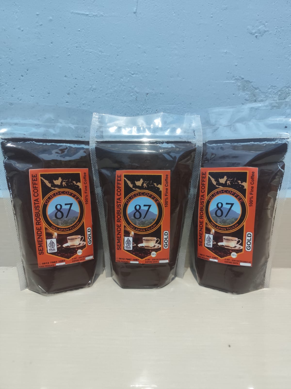 Kopi bubuk robusta